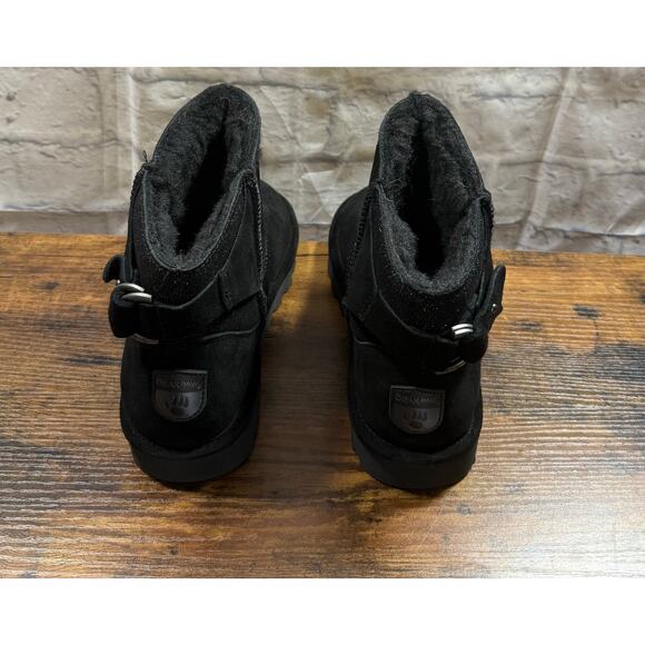 BearPaw Black Ankle Boots - Picture 3 of 8